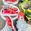 Bape Sta Rojo y Naranja
